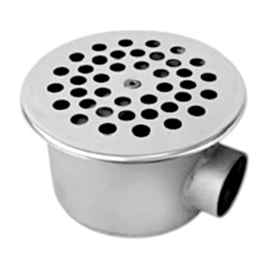 Донный слив Эконом, д.160, AISI-316, Акватехника АТ 04.10М (под плитку) - wod-mir.ru 