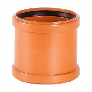 Муфта надвижная НПВХ Aquaviva, d160мм (ремонтная) - wod-mir.ru 