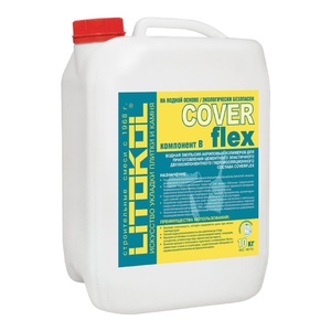 Гидроизоляция Litokol Coverflex, компонент B (жидкий) 10л - wod-mir.ru 