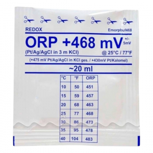 Калибровочный раствор Water-I.D. ORP+468mV, 20мл - wod-mir.ru 