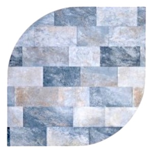 Пленка ПВХ Cefil Keramik Bluemoon 1,65x25м (серая плитка) - wod-mir.ru 