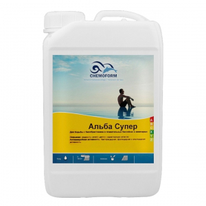 Chemoform Альба Супер средство против водорослей, 3л - wod-mir.ru 