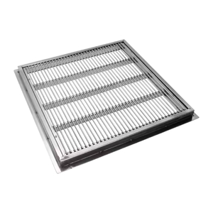 Сливная решетка Jcaqua JPA77, 303х303, AISI-304 (универсальная) - wod-mir.ru 