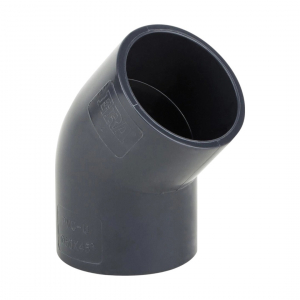 Отвод 45° ПВХ, d315мм, PN-10, Era - wod-mir.ru 