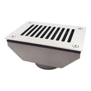  Забор переливного лотка Xenozone ВЗП.150.1/1, AISI-316 (под плитку) - wod-mir.ru 