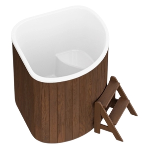 Купель CORNER 130 термососна темная - wod-mir.ru 