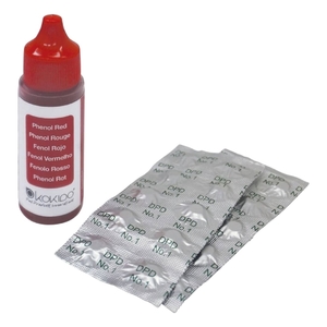 Таблетки и капли для тестера Kokido (Phenol Red 20мл, DPD-1 20шт) - wod-mir.ru 