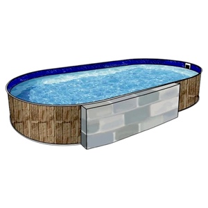 Бассейн Лагуна 7,0х3,5х1,25м овальный, природный камень - wod-mir.ru 