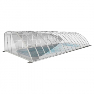 Павильон для бассейна 6,36х4,5х1,96м, 3 секции, Seccon AVANGARD - wod-mir.ru 