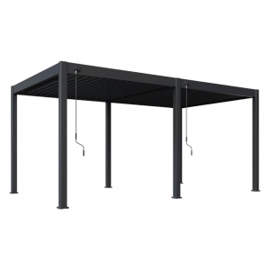 Пергола Aquaviva Нео 6х3м, Антрацит (отдельностоящая) - wod-mir.ru 