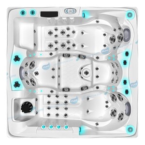 СПА бассейн Joyee SPA Manhattan-R (210х210х92см) - wod-mir.ru - Екатеринбург 