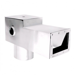 Скиммер 15л удлиненный с переливом, AISI-304, Акватехника АТ 05.04 (универсальный) - wod-mir.ru 