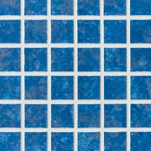 Пленка ПВХ Haogenplast Matrix Blue 1,65х25м (41,25м²) синяя мозаика - wod-mir.ru 