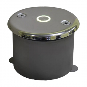  Сенсорная пьезокнопка RunwillPools Р12-01L, AISI-316, с закладной и блоком управления - wod-mir.ru 