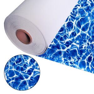 Пленка ПВХ Aquaviva Diffusion, 2,05x25,2м (51,66м²), голубой мрамор - wod-mir.ru 
