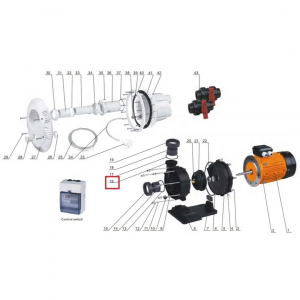 Корпус для насоса противотока Aquaviva AV-JET - wod-mir.ru 