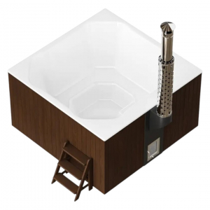 Купель ELITE QUATTRO 200 термобереза темная - wod-mir.ru 