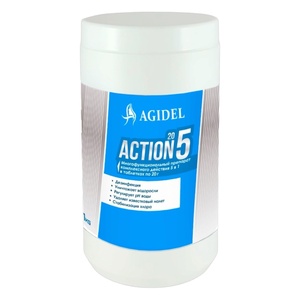 Agidel Action (20) препарат комплексного действия 5в1, таблетки (20г), 1кг - wod-mir.ru - Екатеринбург 