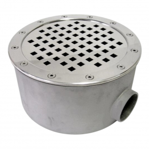 Донный слив д.320, AISI-316, Акватехника АТ 04.04М (универсальный) - wod-mir.ru 