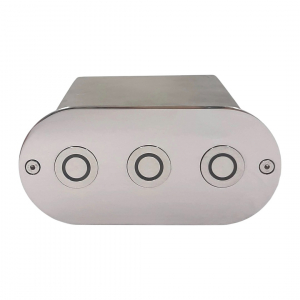  Адаптер Xenozone АД.02.3 для трех пьезокнопкок, AISI-304 - wod-mir.ru 