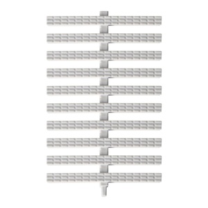 Переливная решетка 195x25 Aquaviva Classik (центральное соединение) - wod-mir.ru - Екатеринбург 