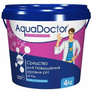 AquaDoctor pH Plus средство для повышения уровня рН (гранулы), 4кг - wod-mir.ru 