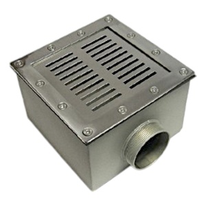 Донный слив 200х200, AISI-316, Акватехника АТ 04.17М (универсальный) - wod-mir.ru 