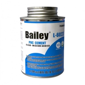 Клей для труб ПВХ Bailey L-6023, 237мл - wod-mir.ru 