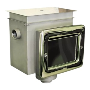 Скиммер 25м² RunwillPools Р3-05, AISI-304 с автодоливом и переливом (под плитку) - wod-mir.ru 