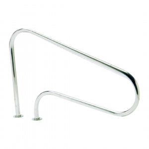 Поручень изогнутый встраиваемый AstralPool, 1250мм, AISI-316  - wod-mir.ru 