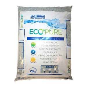 Стеклянный песок Waterco EcoPure, фракция 0,5-1,0мм (20кг) - wod-mir.ru 