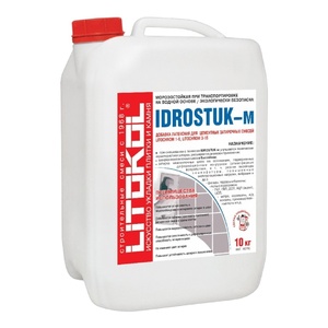 Латексная добавка Litokol Idrostuk для затирки (10л) - wod-mir.ru 