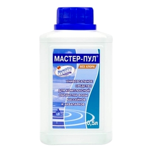 Маркопул Кемиклс Мастер-Пул средство для комплексной обработки воды, 0,5л - wod-mir.ru 