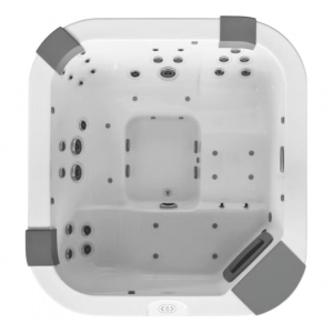 СПА бассейн Jacuzzi Santorini (230x215x90см) - wod-mir.ru 