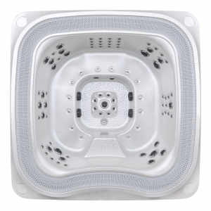 СПА бассейн Kingston JCS-88 чаша (240x240x95см) переливной  - wod-mir.ru 