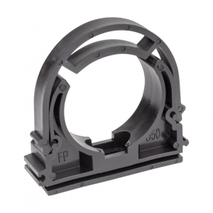 Крепление для труб ПВХ Effast, d20, с фиксатором (RDRPTD0200) - wod-mir.ru 