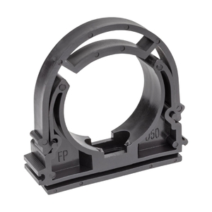 Крепление для труб ПВХ Effast, d25, с фиксатором (RDRPTD0250) - wod-mir.ru 