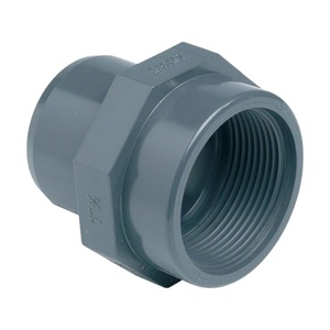 Ниппель переходной ПВХ Effast d20x1/2", втулочное окончание ВР (RGRAFG020B) - wod-mir.ru 