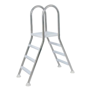 Лестница Hayward EEP3HF, 3 ступени, для наземных бассейнов - wod-mir.ru 