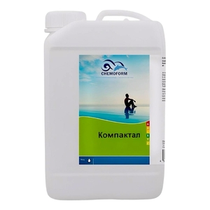 Chemoform Компактал средство на основе кислоты для открытых бассейнов, 10л - wod-mir.ru 