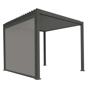 Защитный экран 3м, Антрацит (с электроприводом)  - wod-mir.ru 