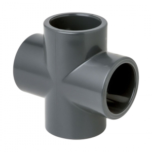 Крестовина ПВХ Era, d75мм (US01875) - wod-mir.ru 