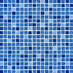 Пленка ПВХ CGT Alkor Aquadecor Cyrus Blue 1,65х25м (синяя мозаика) - wod-mir.ru 