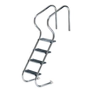 Лестница AstralPool Easy Access, 4 ступени Luxe (все двойные) - wod-mir.ru 