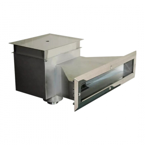 Скиммер 25м² RunwillPools Р3-13.1L, AISI-316 с автодоливом и переливом (под пленку) - wod-mir.ru 