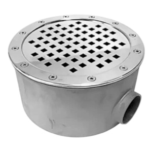 Донный слив д.250, AISI-316, Акватехника АТ 04.03М (универсальный) - wod-mir.ru 