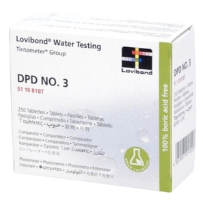 Таблетки для тестера Lovibond DPD3 (общий хлор), 10шт - wod-mir.ru 