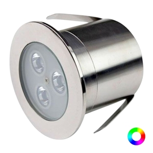 Прожектор светодиодный 6Вт, RGB, Aquaviva HJ-RC-SS75 (под плитку) - wod-mir.ru 
