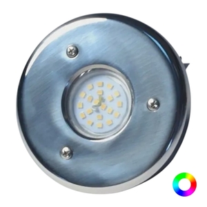Прожектор cветодиодный Мини 3Вт, RGB, AISI-316, Акватехника АТ 16.11М (под плитку) - wod-mir.ru 