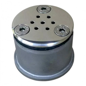  Форсунка аэромассажная AISI-316, RunwillPools Р2-26.1L с закладной (под пленку) - wod-mir.ru 